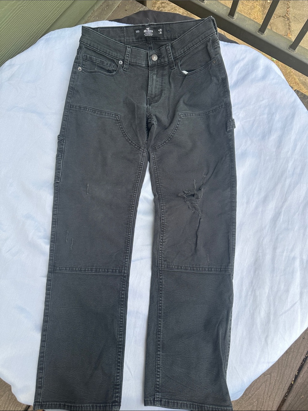 Hollister Black Straight Leg Men’s Jeans
